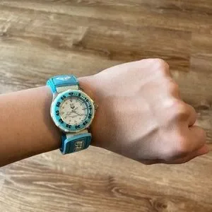 Roxy | Accessories | Vintage Roxy Watch Aqua Blue W Velcro  display picture 1